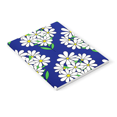 Jenean Morrison Daisy Bouquet Blue Notebook