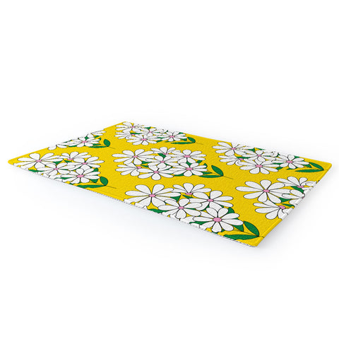 Jenean Morrison Daisy Bouquet Yellow Area Rug