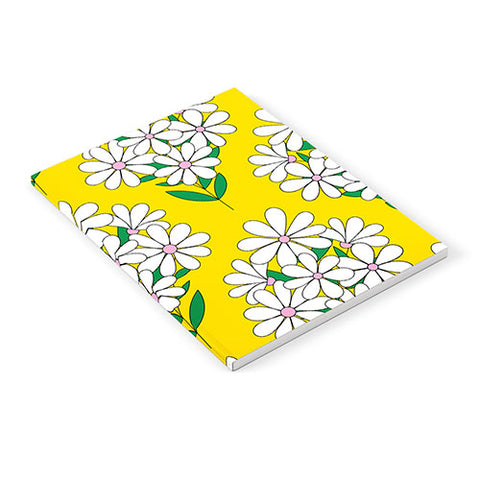 Jenean Morrison Daisy Bouquet Yellow Notebook