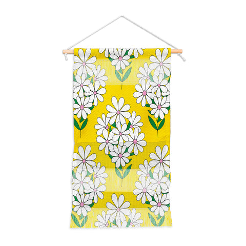 Jenean Morrison Daisy Bouquet Yellow Wall Hanging Portrait