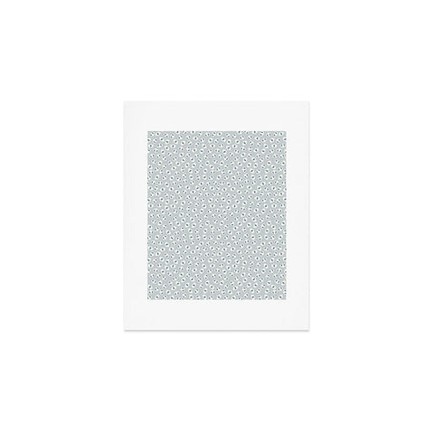 Jenean Morrison Desert Blooms Blue Art Print