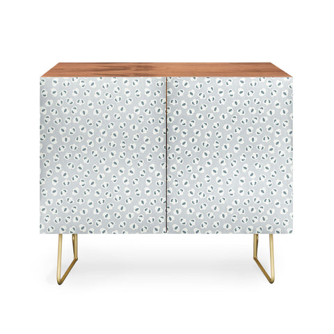 Jenean Morrison Desert Blooms Blue Credenza