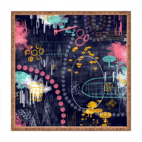 Jenean Morrison Fall Together Square Tray