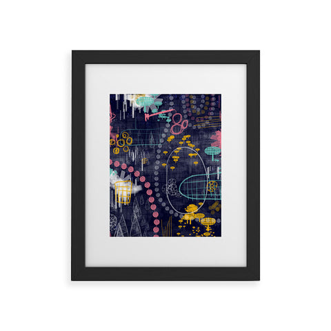 Jenean Morrison Fall Together Framed Art Print