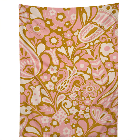 Jenean Morrison Floral Fair in Gold Tapestry