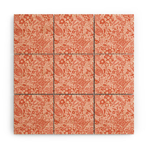 Jenean Morrison Floral Fair Wood Wall Mural