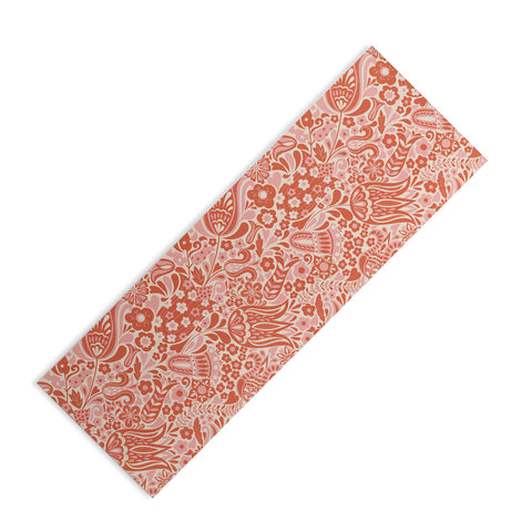 Jenean Morrison Floral Fair Yoga Mat
