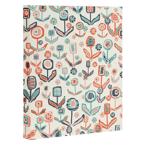 Jenean Morrison Floral Playground Art Canvas