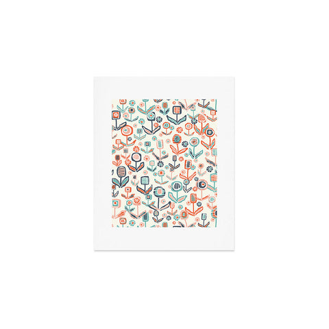 Jenean Morrison Floral Playground Art Print