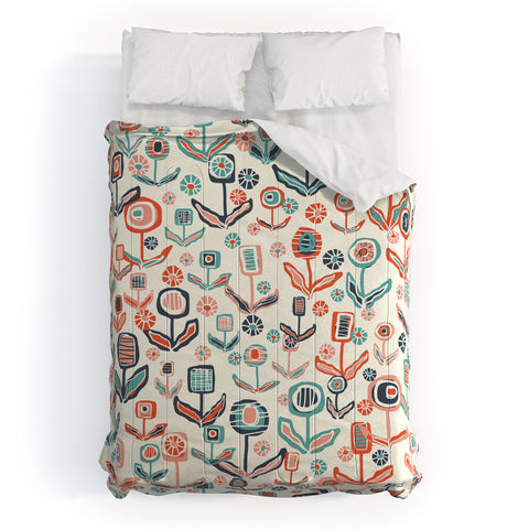 Jenean Morrison Floral Playground Comforter