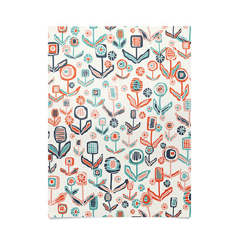 Jenean Morrison Floral Playground Poster
