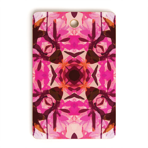 Jenean Morrison Garden Glass Cutting Board Rectangle