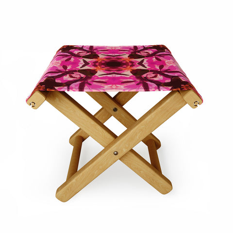 Jenean Morrison Garden Glass Folding Stool