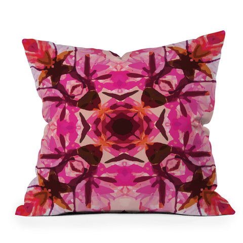 Jenean Morrison Garden Glass Throw Pillow
