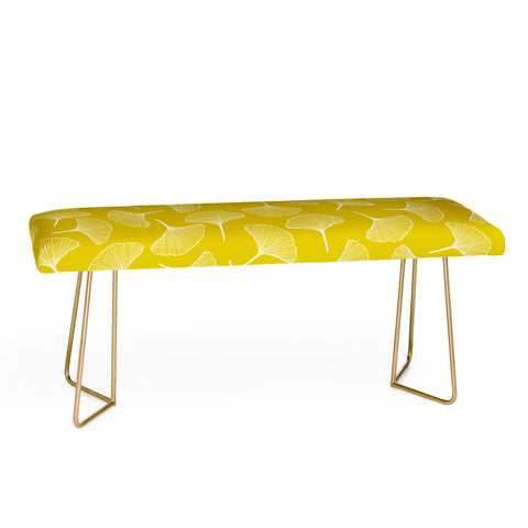 Jenean Morrison Ginkgo Away With Me Yellow Bench