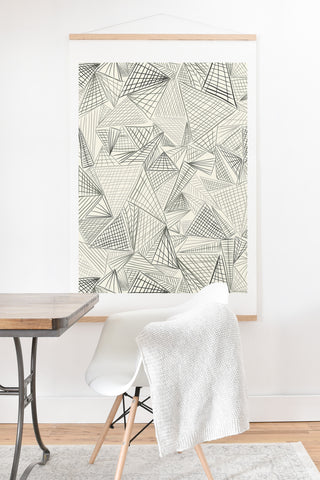 Jenean Morrison Gridlocked Art Print And Hanger