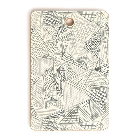 Jenean Morrison Gridlocked Cutting Board Rectangle