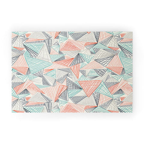 Jenean Morrison Gridlocked Multi Welcome Mat