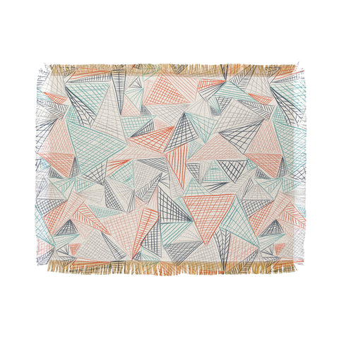 Jenean Morrison Gridlocked Multi Throw Blanket