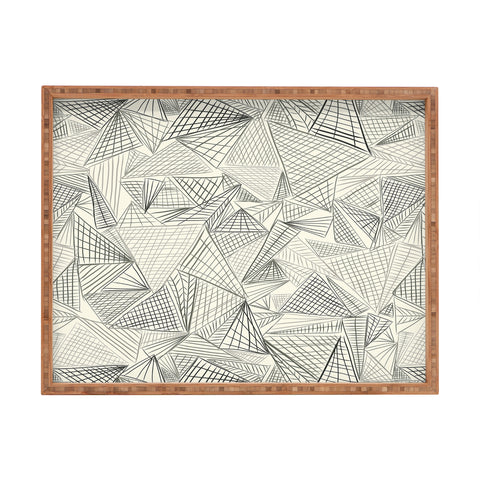 Jenean Morrison Gridlocked Rectangular Tray