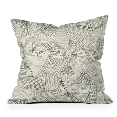 Jenean Morrison Gridlocked Throw Pillow