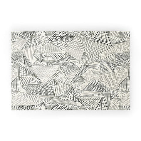 Jenean Morrison Gridlocked Welcome Mat