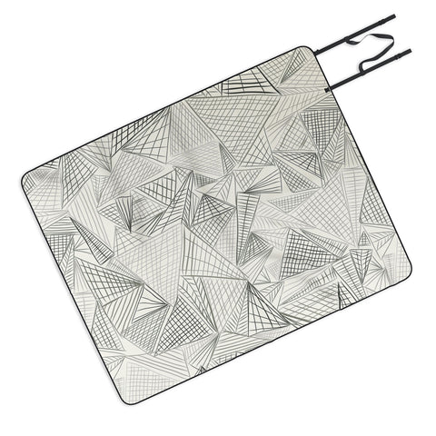 Jenean Morrison Gridlocked Picnic Blanket