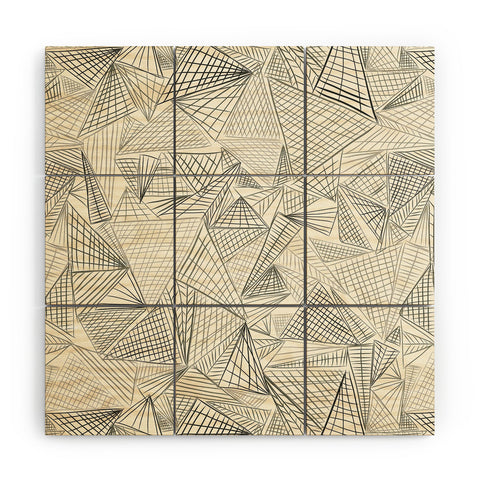Jenean Morrison Gridlocked Wood Wall Mural