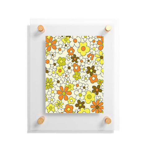 Jenean Morrison Happy Together in Green Floating Acrylic Print