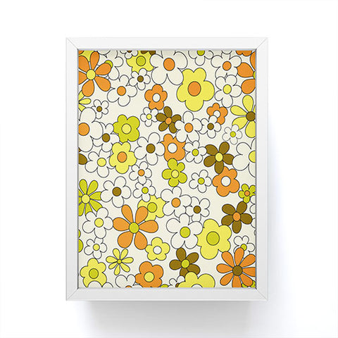 Jenean Morrison Happy Together in Green Framed Mini Art Print