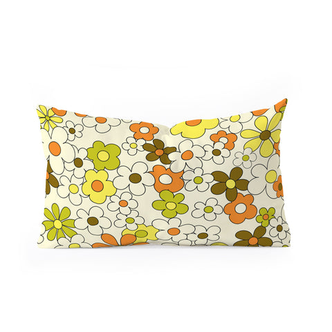 Jenean Morrison Happy Together in Green Oblong Throw Pillow