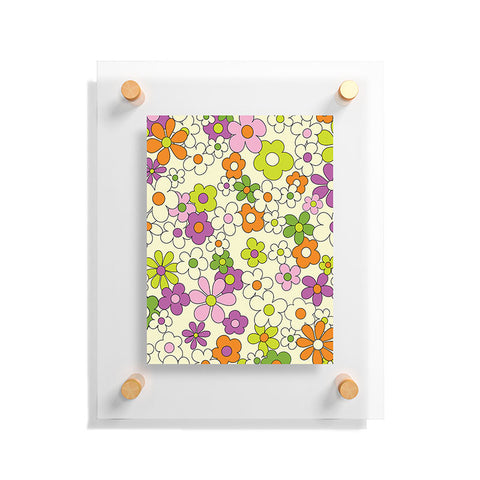 Jenean Morrison Happy Together in Lilac Floating Acrylic Print