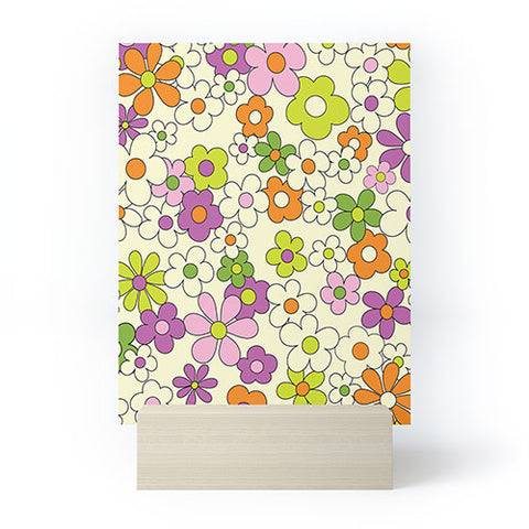 Jenean Morrison Happy Together in Lilac Mini Art Print