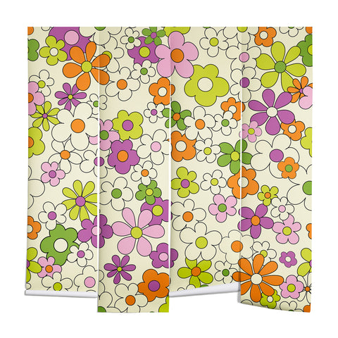 Jenean Morrison Happy Together in Lilac Wall Mural