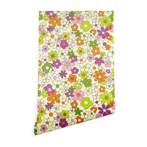 Jenean Morrison Happy Together in Lilac Wallpaper