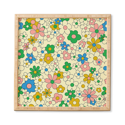 Jenean Morrison Happy Together in Pink Framed Wall Art