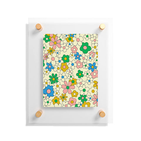 Jenean Morrison Happy Together in Pink Floating Acrylic Print