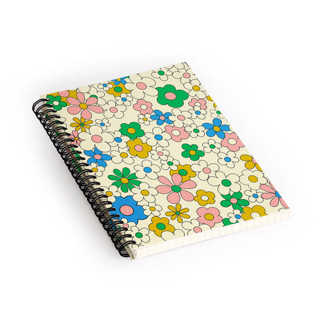 Jenean Morrison Happy Together in Pink Spiral Notebook
