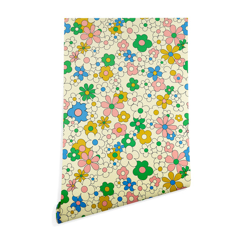 Jenean Morrison Happy Together in Pink Wallpaper