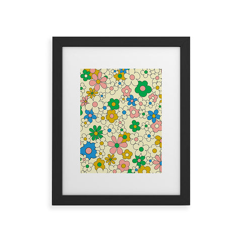 Jenean Morrison Happy Together in Pink Framed Art Print