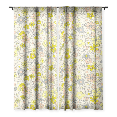 Jenean Morrison Happy Together in Yellow Sheer Non Repeat