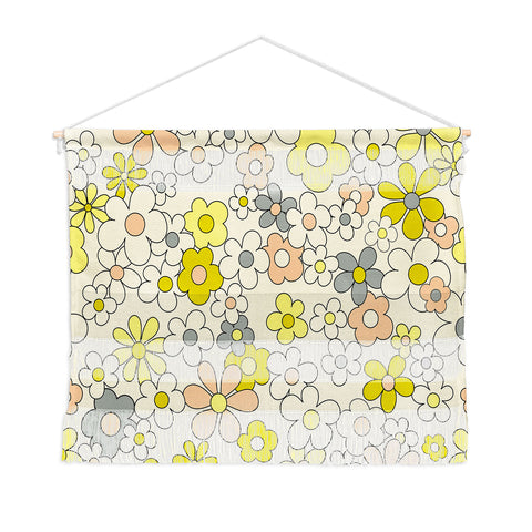 Jenean Morrison Happy Together in Yellow Wall Hanging Landscape