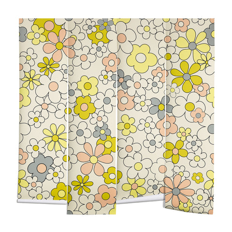 Jenean Morrison Happy Together in Yellow Wall Mural