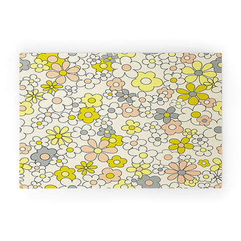 Jenean Morrison Happy Together in Yellow Welcome Mat