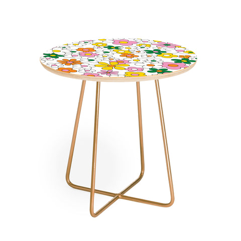 Jenean Morrison Happy Together Round Side Table