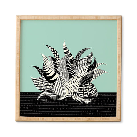 Jenean Morrison Haworthia Morning Framed Wall Art