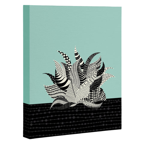 Jenean Morrison Haworthia Morning Art Canvas