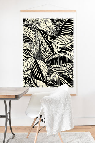 Jenean Morrison If You Leave Art Print And Hanger