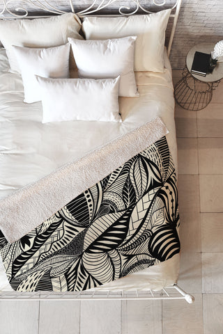 Jenean Morrison If You Leave Fleece Throw Blanket