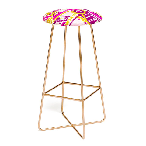 Jenean Morrison Late Night Thoughts Bar Stool